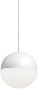 Flos String Light Testa A Sfera Cavo 22 m Lampada a sfera 19 cm sospesa a luce diffusa bianco