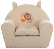 Poltrona per Bambini Jungle 44 x 34 x 53 cm Beige