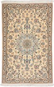 Nain Tappeto persiano 140 x 90 Beige (Iran) Annodato A Mano