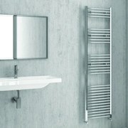 Kamalu - Radiatore bagno cromo 1720x450mm modello Kam-382C