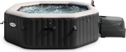 Intex - piscina idromassaggio gonfiabile 'pure spa jet bubble deluxe' nero 6 persone 211x211x71 cm - cod. 28462