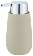 Distributore di sapone in ceramica beige, 320 ml Badi - Wenko