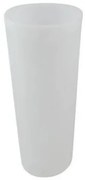 Vaso led ricaricabile geco bianco in polietilene 4w 240lm rgbw dimm...