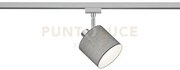Duoline tommy spot orientabile paralume grigio d. 12cm per sistema ...