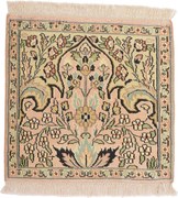 Cashmere Silk Tappeto 50 x 50 (Indian) Annodato A Mano