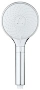 WENKO 26362100 - Soffione doccia WATERSAVING SYSTEM 12 x 12 cm, cromo lucido/bianco