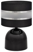 Lampada da tavolo HELEN 1xE27/15W/230V nero/argento