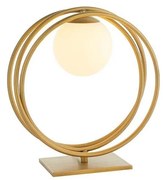 Endon 92491 - Lampada da tavolo EMILIO 1xG9/3W/230V oro/bianco