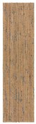 Passatoia blu/di colore naturale in iuta tessuta a mano 60x230 cm Jute Boucle Blue – Flair Rugs