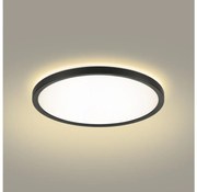 Brilagi - Lampada LED da bagno ULTRA SLIM LED/12W/230V diametro 22,5 cm nero IP54
