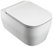 Vaso WC sospeso OLYMPIA CERAMICA tutto evo senza brida, sedile escluso P 53 x L 36 x H 42 cm bianco