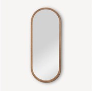 Atmosphera - Specchio da parete GIANNI 90x35 cm albero di caucciù