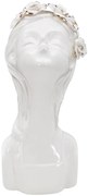 Vaso Elegante Young Lady con Rose 10x14x26 cm