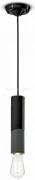 Sospensione cilindro stretto pi nero carbone c2500(nec)