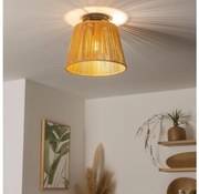 Brilagi - Plafoniera LED CERIA BOHO 1xE27/40W/230V Ø 28 cm marrone
