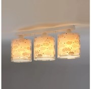 Dalber D-41413S - Plafoniera per bambini NUVOLE 3xE27/60W/230V