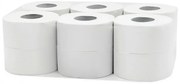Carta igienica industriale in confezione da 12 rotoli a 2 veli