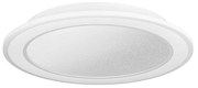 Plafoniera LED bagno e garage Macchioni, bianco Ø 38 cm dimmerabile, 2360 lumen EGLO