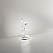 Lampada Da Scrivania In Metallo Moderna Nest Cromo Led Luce Naturale