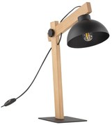 Lampada da tavolo OSLO 1xE27/15W/230V pino/nero