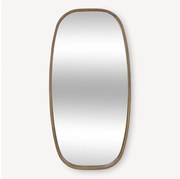 Atmosphera - Specchio da parete JASNA 113x57 cm albero di caucciù