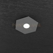 Hexagon applique-plafoniera 1 luce grigio antracite 1142-1l-ga