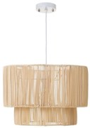 Lampada da soffitto in colore naturale con paralume in rattan ø 38 cm Natural Way - Casa Selección
