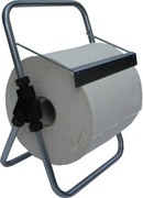 Porta Rotolo a Cavalletto da Banco per Carta Asciugamani Multiuso 30 cm in Acciaio 8055E Agrati...