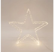 Stella natalizia LED da esterno 60 cm, 140 LED / 2,1 W / 230 V, IP44, bianco caldo