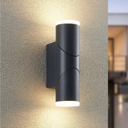 Lindby Aspyn Applique da esterni LED, 2 luci