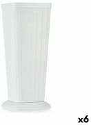 Portaombrelli Stefanplast Elegance Bianco Plastica 25 x 57 x 25 cm (6 Unità)