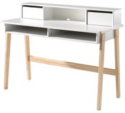 Scrivania bianca per bambini Kiddy - Vipack