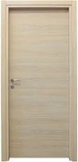 Porta reversibile a battente con telaio colore rovere sbiancato 80x210 cm
