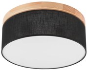 Brilagi - LED Plafoniera BELLADONNA 2xE27/15W/230V nero/pino