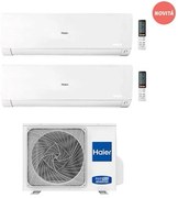 Condizionatore dualsplit Flexis Plus 7000+9000 btu codice prod: as20(25)s2sf1fa-mw3 2u40s2sm1f - Haier