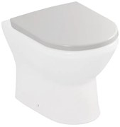 Copriwater originale serie Round in termoindurente bianco lucido