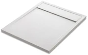Piatto doccia SENSEA in resina Neo bianco L 70 x L 90 x H 3 cm opaco effetto pietra