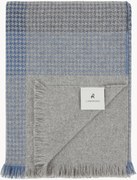 Plaid in lana merino Black Light