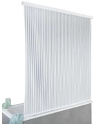 WENKO 23864100 - Tenda a rullo per doccia 132x240 cm bianca