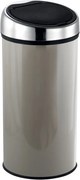 Cestino per la spazzatura grigio tortora in acciaio touch 30 l – MSV