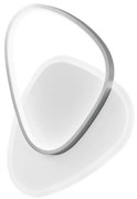 Plafoniera LED Ayrton Ø 42 cm argento IP20, 4600 lumen LUCE AMBIENTE DESIGN