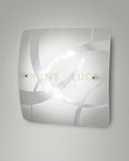 Kymi plafoniera led 12w w.w. bianca l.30x30 3287-62-102