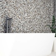 Mosaico in vetro argento L 30 x L 30 cm, 10 pezzi