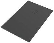 Piatto doccia SENSEA in composito minerale di resina gelificata Remix V3 grigio L 90 x L 140 x H 2.8 cm opaco