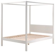 Letto bianco per bambini 140x200 cm PINO CANOPY - Vipack