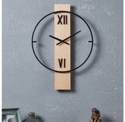 Eglo 425512 - Orologio da parete YAMATSURI 1xAA 56x40 cm legno/metallo