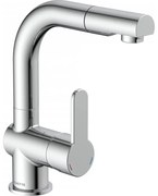 Schütte 79710 - Rubinetto per lavello LONDON con doccetta estraibile, finitura cromata lucida