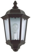 Applique Esterno Sawyer Alluminio Nero 1 Luce E27 Ip44