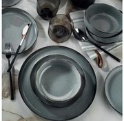 Set da tavola 18 pezzi blu/porcellana