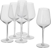 Set di bicchieri da vino Alpina Trasparente 370 ml (6 Unità)